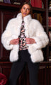 Generation Love - Louisa Faux Fur Jacket - White