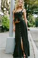 LoveShackFancy - Araminta Cotton Maxi Skirt - Black
