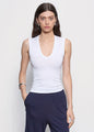 Enza Costa - Supima Cotton New Classic Sleeveless V - Multiple Colors