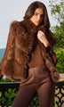 Generation Love - Rosario Faux Fur Vest - Espresso