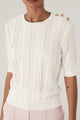 Generation love - Renia Sweater - White