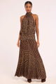 Misa - Shiva Dress - Moss Organic Geo