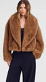 A.L.C. - Solange Faux Fur Jacket - Tan Alpaca