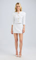 Generation love - Daphne Tweed Skirt - White