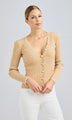 Generation love - Renata Cardigan - Beach/White