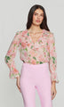 Generation Love - Jada Floral Georgette Blouse - Pink Petal Dream