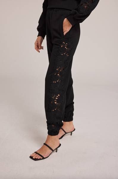 Generation Love Winnie Lace Combo Jogger Black generation-love-winnie-lace-combo-jogger-black