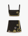 Oceanus - Mei Flattering Luxe Co-ord - Black