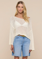 L'agence - Ethan Knit Pullover - Vanilla
