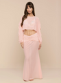 L'agence - Mahe Mesh Cover-Up Skirt - Pink Ice