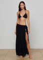 L'agence - Klaire Cover-Up Skirt - Black