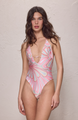 Shani Shemer - Elia One Piece - Pink Flower Print