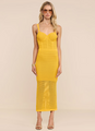 L'agence - Michelle Knit Dress - Golden Spice