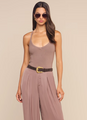 L'agence - Wrenna Racerback Bodysuit - Cardamom