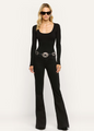 L'agence - Her Story Flare Jean - Saturated Black