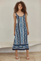 Misa - Tali Dress - Geo Stripe Knit