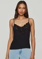 Generation Love - Taylee Lace Combo Cami - Black