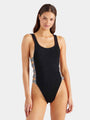 Hunza G - Tiffany Swim - Black Gingham