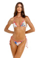 Aguabendita - Lolita Tissu Bikini Top - Multicolor