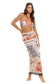 Aguabendita - Marine Tissu Pareo Cover-Up - Multicolor