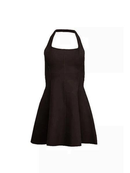 fleur du mal bondage knit flare mini dress Fleur du Mal - For FWRD For Fwrd Bondage Knit Flare Mini Dress