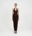 Maygel Coronel - Vestalia Long Dress - Wood