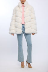 LOUISA FAUX FUR JACKET