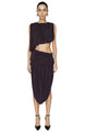 Ronny Kobo - Wes Skirt - Dark Plum