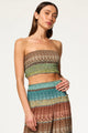 Misa - Roksana Bandeau - Paisley Ombre Chiffon
