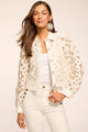 Ramy Brook - Saphire Embroidered Denim Jacket - White Embroidery