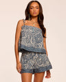 Ramy Brook - Scarlett Top - Navy Dot