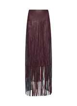 KAROLINE MAXI FRINGE SKIRT