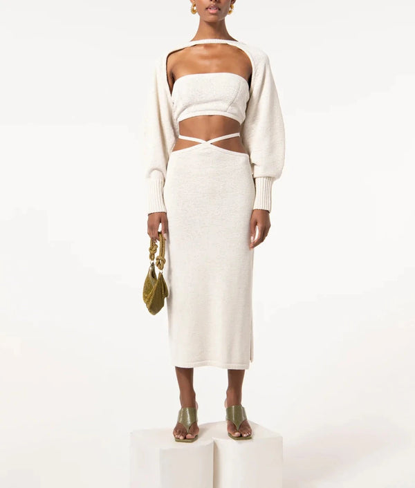 Cult Gaia - Hedda Knit Skirt - Off White