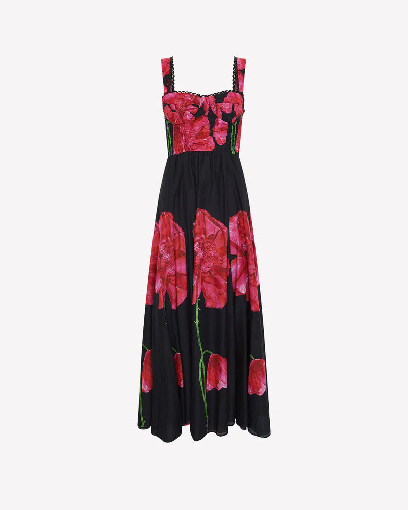 Charo Ruiz - Long Dress Crissy - Black