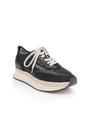 L’agence - Iris Mesh Platform Sneaker - Black Mesh