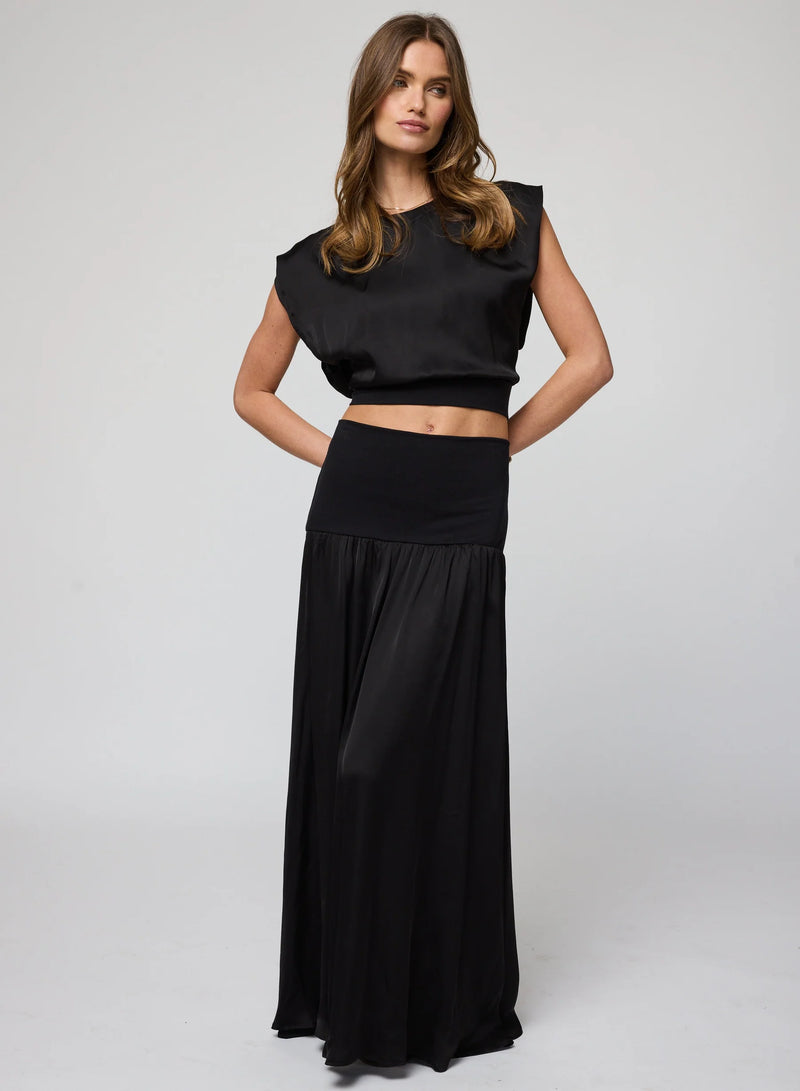 Stillwater - The Blake Maxi Skirt - Black