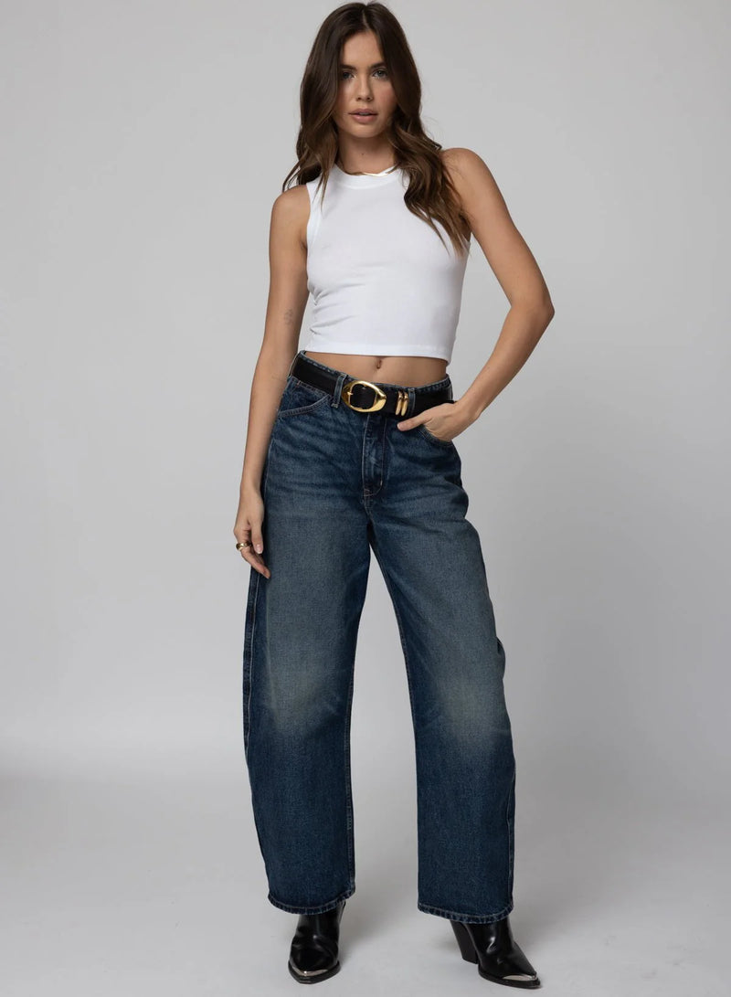 Stillwater - Rib New Lengths Tank - White