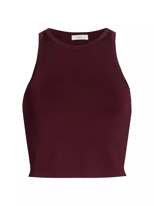 A.L.C - Bailey Top - Mulberry