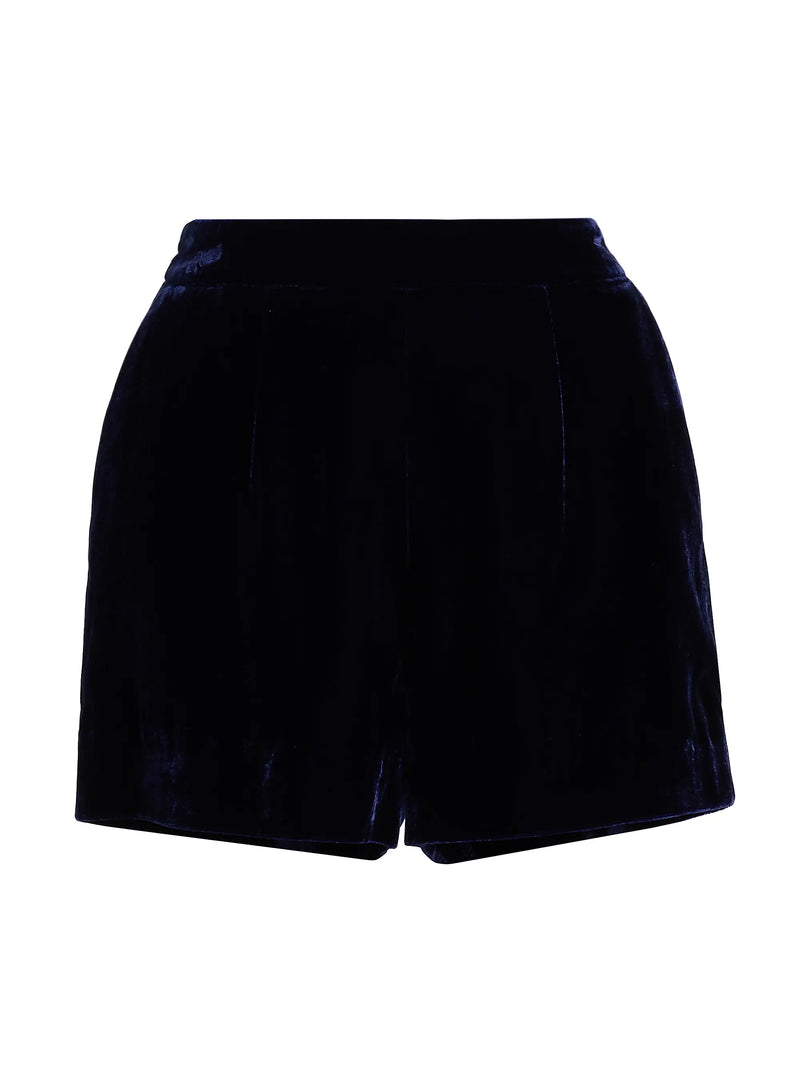 L'agence - Ashton Velvet Short - Black