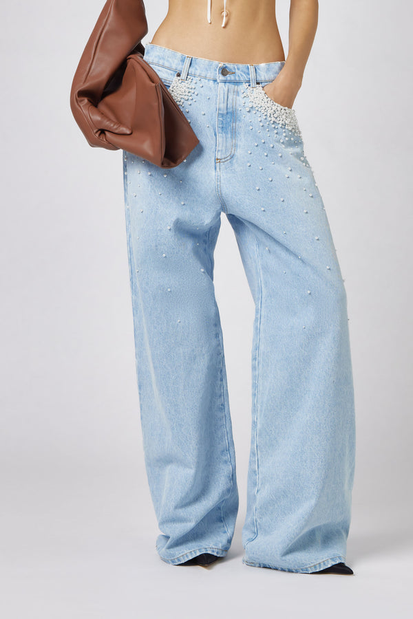 Giuseppe di Morabito - Pantaloni Denim Trouser - Light Blue