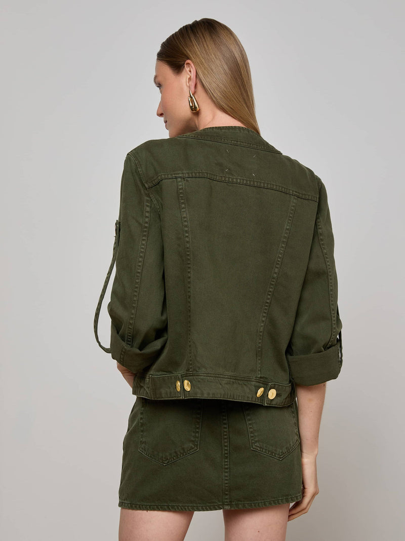 L'agence - Anouk Jean Jacket - Picholine