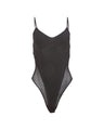 Fleur Du Mal - Knit Underbust Cami Bodysuit - Black