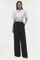 Simkhai - Olly Double Waistband Pant - Black Multi