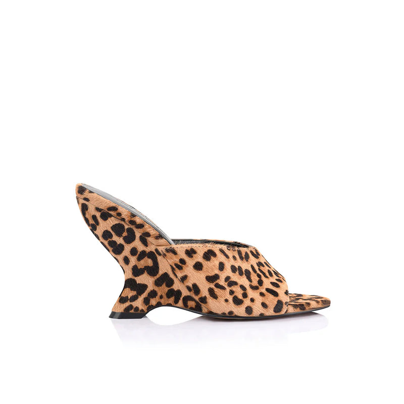 Lana Wilkinson - Martha Wedge - Leopard Print Pony