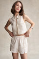 Hevron - Rosalie Top - Ivory