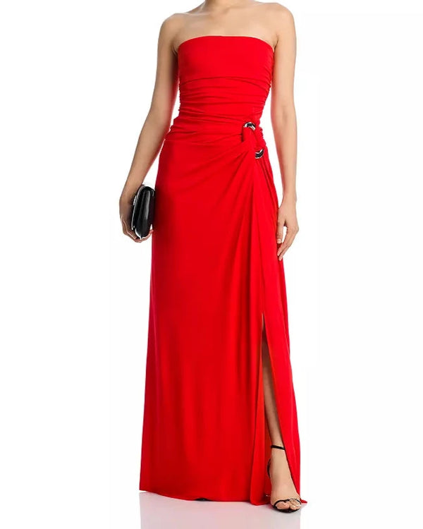 Simkhai - Emma Gown - Fiery Red