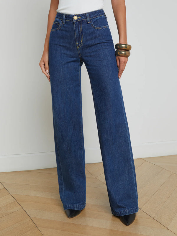 L'agence - Clayton Wide-Leg Jean - Conway