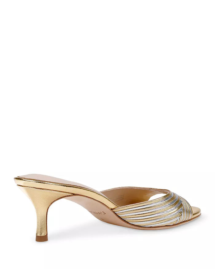 L’agence - Chamonix Sandal - Gold/Silver