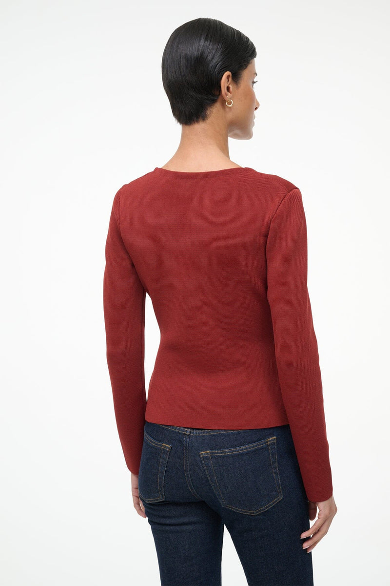 Staud - Rachela Top - Sangria