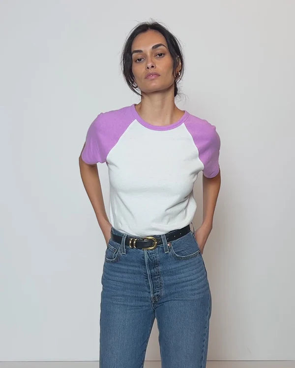 Nation LTD - Bobbie Tee - Violet Tulle